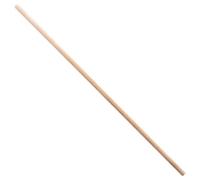 SolaDirect 5 X Beech Wood Handle For Broom, Mop, Flag Pole, Plant Support - Non-Threaded - 120 Cm (3.94 Ft) Long, 22 mm (7/8") Thick Shaft