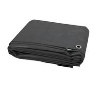 SolaDirect 6 X 8 M Tarpaulin Cover - Grey 200Gsm - Waterproof, Frost-Resistant, Uv Protection, Multipurpose, Groundsheet