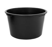 SolaDirect 65 Litre Heavy Duty Multi Tub Bucket - 58 X 58 X 35 Cm Round Black Utility Container For Agriculture, Gardening, Equestrian