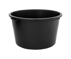 SolaDirect 65 Litre Heavy Duty Multi Tub Bucket - 58 X 58 X 35 Cm Round Black Utility Container For Agriculture, Gardening, Equestrian