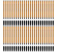 SolaDirect Ballpoint Pens, Smudge Free Ballpoint Pens, Fine Point 0.7 mm, Ideal For School, Office, Everyday Use (Black, 50 Pens)