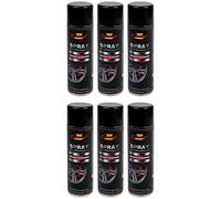 SolaDirect Brake Cleaner 500 mL - Brake & Clutch Cleaning Spray - Anti-Corrosion & Anti-Rust Protection Aerosol Spray - Cleans Cars, Vans, Motor Bikes, Go Karts (6 Cans - 3000 mL)