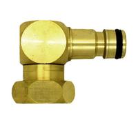 SolaDirect Brass Snap-On Hose Lock Revolving Elbow With Female Thread 3/4" Bsp