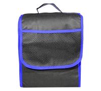 SolaDirect Car Boot Organiser Bag Anti Slip Foldable For Boot Storage Case Tool Bag Boot Tidy Bag, Suitable For All Vehicles, Black & Blue