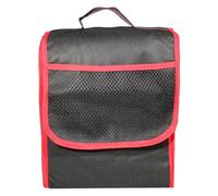 SolaDirect Car Boot Organiser Bag Anti Slip Foldable For Boot Storage Case Tool Bag Boot Tidy Bag, Suitable For All Vehicles, Black & Red