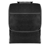 SolaDirect Car Boot Organiser Bag Anti Slip Foldable For Boot Storage Case Tool Bag Boot Tidy Bag, Suitable For All Vehicles, Grey Felt