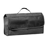 SolaDirect Car Boot Organiser Bag Anti Slip Foldable for Boot Storage Case Tool Bag Interior Declutter Boot Tidy Bag Organiser Tools, Suitable for All Vehicles, Black