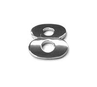 SolaDirect Chrome Letters Digits Numbers Signs Self Adhesive 3D Emblem Decal Badge Sticker for Car Van Home Decor - Digit 8