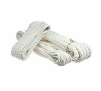 SolaDirect Cotton Rope, Natural Twisted Cotton Thread - 30 M / 98 Ft Of 14 mm Thick Soft For Diy Crafts, Decking Rope, Gardening, Bundling