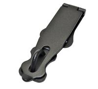 SolaDirect Door Latch Hasp And Staple - Heavy Duty Garage/gate/garden Clasp Padlock - Metal Powder Coated Security Locks - 150 mm (6 Inch)