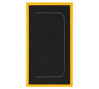 SolaDirect Dust Door With Zip 110 X 220 Cm - Dust-Barrier Doorway Curtain - Double-Sided Zip - Tape-Mount - Trim To Fit - Reusable Fabric