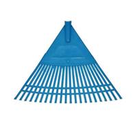SolaDirect Garden Rake, 20-Tin Durable Plastic Rake For Gardening, 45 Cm / 17.71" Wide, Lightweight, Ideal Lawn Rake For Gardeners