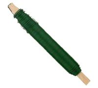 SolaDirect Green Florist Binding Wire 30M 0.7mm - Flexible Craft Wire On Spool For Flower Arranging, Plant Support, Floristry Work