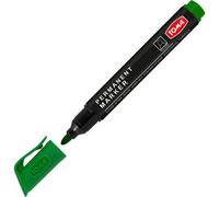 SolaDirect Green Permanent Marker Pen - Waterproof 2.0 mm Fibre Tip - Durable Writing Marker For Cardboard, Plastic, Metal, Glass, Wood