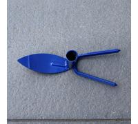 SolaDirect Hoe Cultivator Soil Digging Dutch Hand Fork Gardening And Landscaping Tool Solid Steel (Type 9, Head Only)