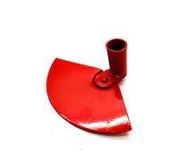 SolaDirect Hoe Cultivator Soil Digging Dutch Hand Fork Gardening And Landscaping Tool Solid Steel (Type 2, Head Only)