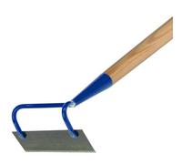 SolaDirect Hoe Swan Neck Cultivator Heavy-Duty Solid Steel Soil Digging Dutch Gardening And Landscaping Tool (18 Cm, With 115 Cm Long Handle)