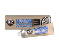 SolaDirect K2 Aluchrom 120G Metal Polish Paste - Chrome And Aluminium Cleaner For Alloy Wheels, Stainless Steel