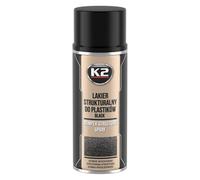 SolaDirect K2 Bumper 400Ml Black Textured Paint - Fast-Drying Structural Plastic Paint For Car Bumpers