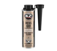 SolaDirect K2 Diesel Go 250Ml Diesel Injector Cleaner - Fuel Additive For Common Rail, Dpf And Fap Systems, High Pressure Injectors