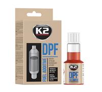 SolaDirect K2 Dpf 50Ml Diesel Particulate Filter Cleaner - Concentrated Fuel Additive For Soot Filter Maintenance, Short Trips
