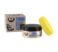SolaDirect K2 Turbo 250G Light Abrasive Wax Paste - Nanotech Car Paint Polish & Scratch Remover For Fine Marks