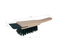 SolaDirect Lawnmower Cleaning Brush With Scraper For Cleaning Lawnmowers, Scarifiers And Other Garden Tools