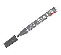 SolaDirect Marker Pen Universal Waterproof Permanent Oil Based Paint for Car Tyres, Arts & Crafts (Grey)