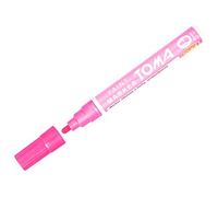 SolaDirect Marker Pen Universal Waterproof Permanent Oil Based Paint for Car Tyres, Arts & Crafts (Pink)