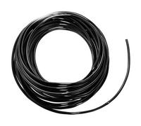SolaDirect Micro Irrigation Pipe Tube Hose 4 mm (Id) / 6 mm (Od) For Micro Drip Garden Irrigation System (Black, 0.5 Metres / 1.5 Ft)