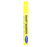 SolaDirect Oil-Based Paint Marker Pen Permanent For Tyres Rubber Stone Leather Fabric Plastic Glass (Neon Yellow)