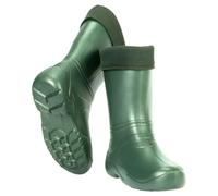 SolaDirect Olive Womens Lightweight Eva Wellington Boots With Warm Fleece Liner - Waterproof Ladies Wellies For Gardening (4 Uk / 37 Eu)