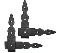 SolaDirect Pack Of 2 X Flat Corner L Shape Plate, 150 X 150 mm Black Flat Right Angle Bracket, Powder Coated Steel Repair Brace Support