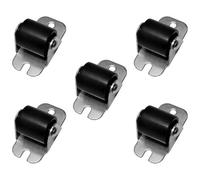 SolaDirect Pack Of 5 X Heavy Duty Pvc Furniture Castor Wheels 22mm - Durable Furniture Caster Wheels - Easy Install, Carpet-Friendly