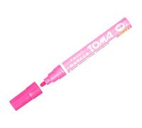 SolaDirect Pink Oil-Based Paint Marker Pen Permanent - 2.5mm Round Tip, Fast-Drying Waterproof Ink - Universal for Metal, Tyres, Plastic, Wood, Glass, Outdoor Marking, Workshop, Art, Crafts, DIY