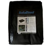SolaDirect Pond Liner - 5 X 6 M / 16 X 19.5 Ft - Perfect For Garden Ponds, Water Features, Koi & Fish Pools, Wildlife - Uv And Tear Resistant