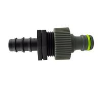 SolaDirect Porous Soaker Pipe To Garden Hose Quick Connector For 1/2" Porous Soaker Hose Pipe - Hozelock And Gardena Compatible