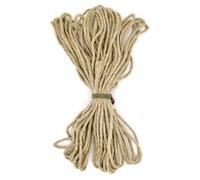 SolaDirect Premium Beige Macrame Cord Twine, 10 M / 32 Ft Of 3 mm Thick Natural Cotton Thread Yarn Macrame Rope For Diy Crafts (Hank)