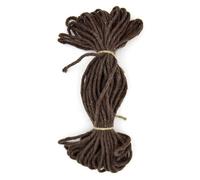 SolaDirect Premium Dark Brown Macrame Cord Twine, 20 M / 65 Ft Of 3 mm Thick Natural Cotton Thread Yarn Macrame Rope For Diy Crafts (Hank)