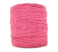 SolaDirect Premium Fuchsia Macrame Cord Twine, 300 M / 984 Ft Of 2 mm Thick Natural Cotton Thread Yarn Macrame Rope (Reel)