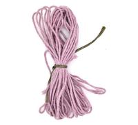 SolaDirect Premium Lavender Macrame Cord Twine, 50 M / 164 Ft Of 5 mm Thick Natural Cotton Thread Yarn Macrame Rope For Diy Crafts (Hank)