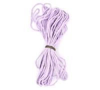 SolaDirect Premium Lilac Macrame Cord Twine, 50 M / 164 Ft Of 5 mm Thick Natural Cotton Thread Yarn Macrame Rope For Diy Crafts (Hank)