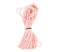 SolaDirect Premium Pink Macrame Cord Twine, 20 M / 65 Ft Of 3 mm Thick Natural Cotton Thread Yarn Macrame Rope For Diy Crafts (Hank)