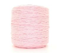 SolaDirect Premium Pink Macrame Cord Twine, 200 M / 656 Ft Of 3 mm Thick Natural Cotton Thread Yarn Macrame Rope (Reel)