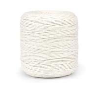 SolaDirect Premium Undyed Macrame Cord Twine, 300 M / 984 Ft Of 2 mm Thick Natural Cotton Thread Yarn Macrame Rope (Reel)