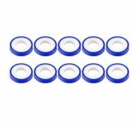 SolaDirect PTFE Thread Seal Tape 10 Rolls - Plumbers Tape 10m x 12mm - Leak Proof Thread Sealing for Water Gas Air Pipe Fittings - Heat Pressure Chemical Resistant - Plumbing Irrigation Maintenance