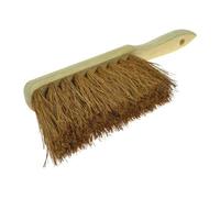 SolaDirect Soft Coco Hand Brush With Natural Coconut Bristles - 28Cm Wooden Counter Bench Tabletop Cleaning Brush - Eco-Friendly Surface-Safe