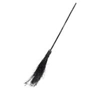SolaDirect Traditional Besom Broom, Entirely Handmade From Birch Twigs With Hazel Wood Handle - Great For Garden, Patio, Yard Sweeping