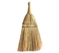 SolaDirect Traditional Rice Straw Broom 70 Cm / 27.5" Hand Brush Natural Garden Yard Stable Sweeping American Style Brush