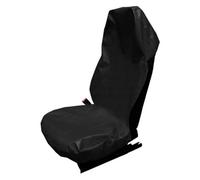 SolaDirect Universal Waterproof Oil-Proof Garage Car Seat Cover - Heavy Duty Protection For Mechanics, Construction Workers (Black)